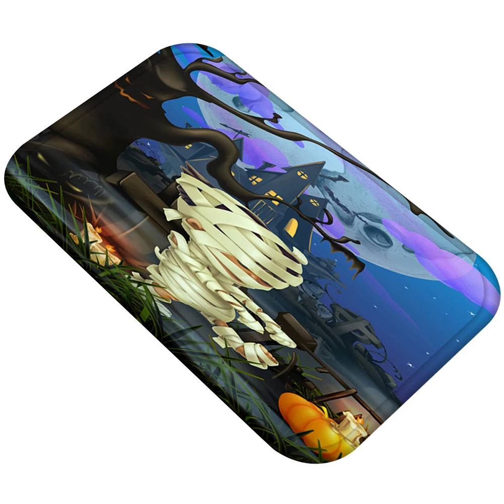 Новые коврики для кухни в стиле Хэллоуина ужасов тыквы замка гробницы прихожей