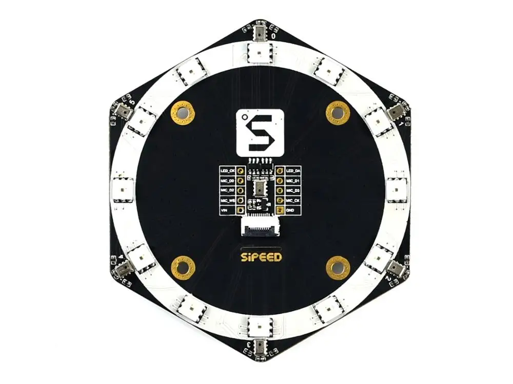Микрофонный блок Sipeed Maix R6 + 1 цифровые микрофоны 6 и светодиоды 12 RGB | Компьютеры