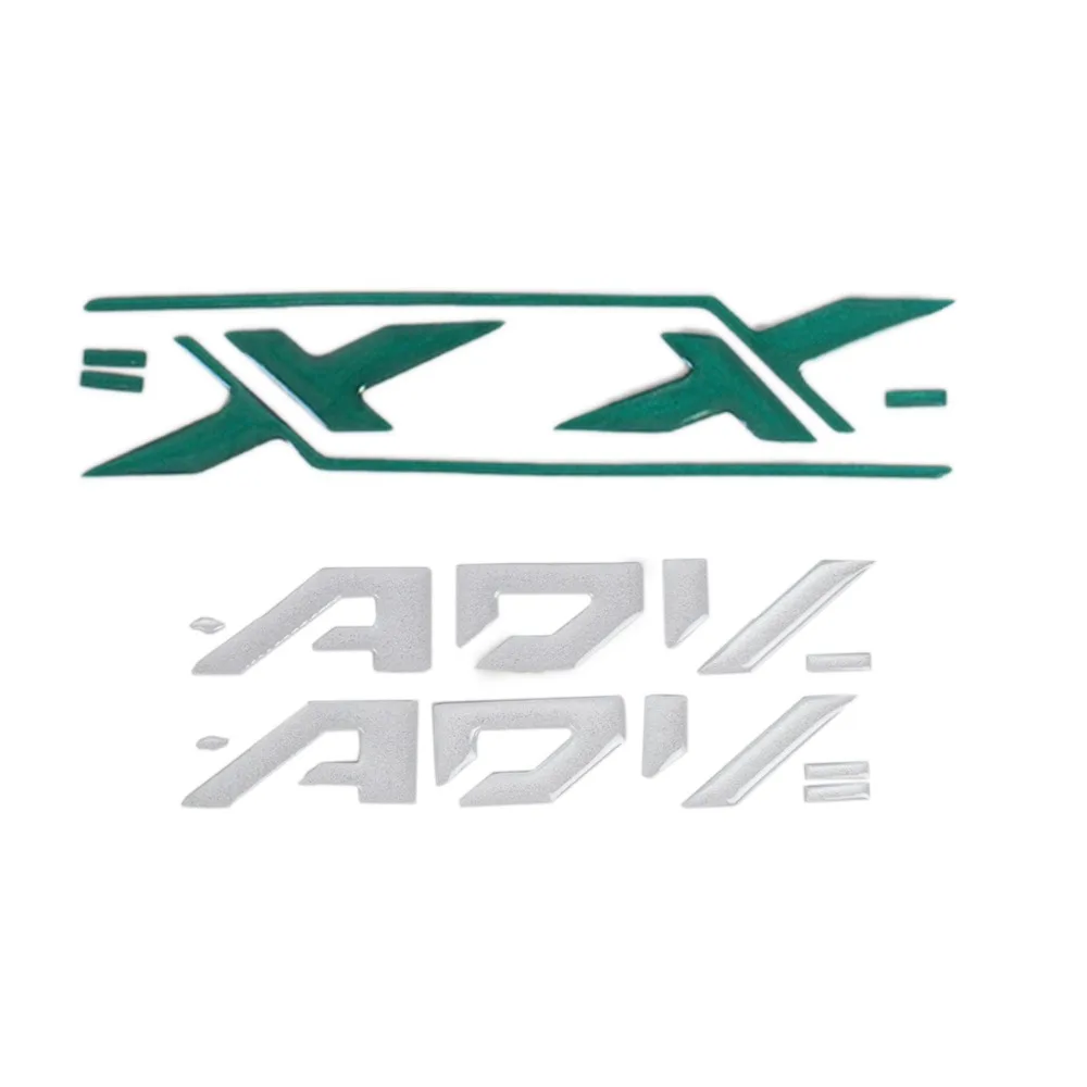 Наклейки на мотоцикл боковая панель цветной логотип наклейка светоотражающий 3D