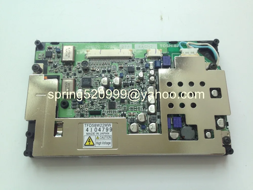 Оригинальный ЖК-экран TFD58W22MW 5 8 дюйма для ЭКСКАВАТОРА cat 320D ZX-3 сменная панель NMP70-9227