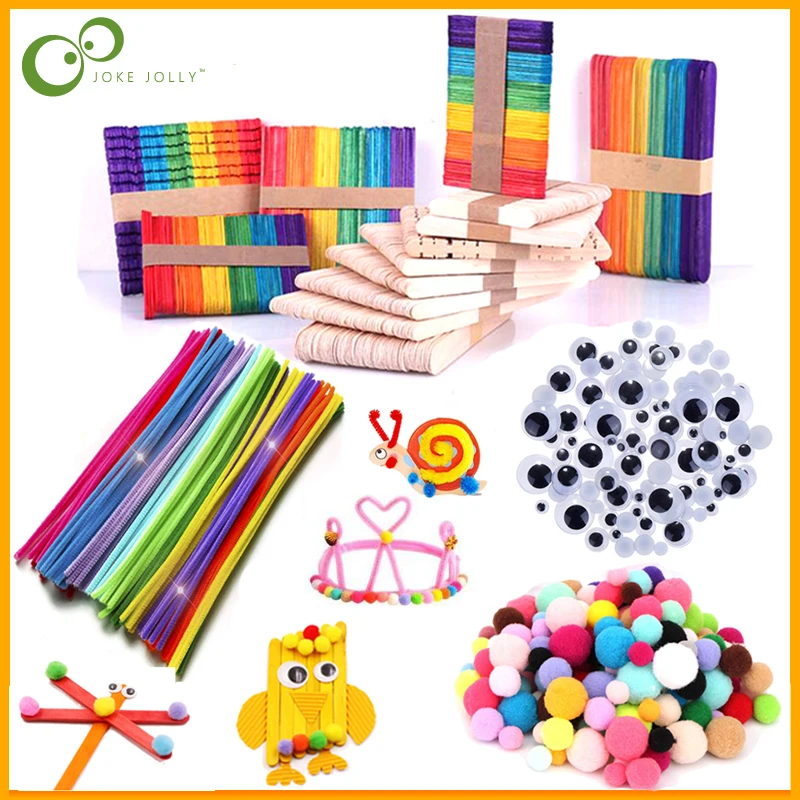 Цветной деревянных палочек для фруктового мороженного натуральные деревянные