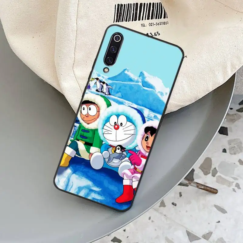

Japanese cartoon Doraemon cute Phone Cases for Xiaomi mi 6 6plus 6X 8 9SE 10 Pro mix 2 3 2s MAX2 note 10 lite Pocophone F1