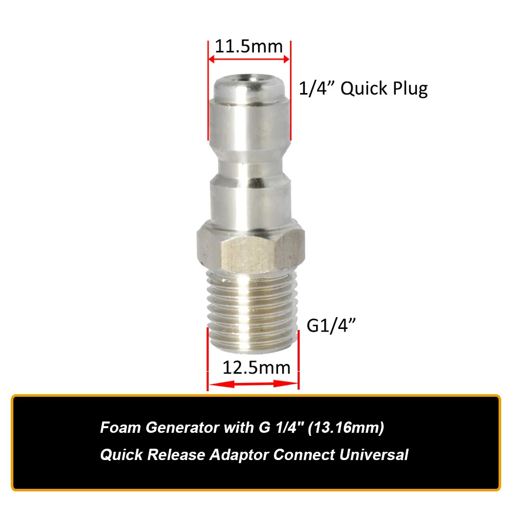 JUNGLEFLASH мойка высокого давления автомобильная из пенопласта разъем адаптера 1/4