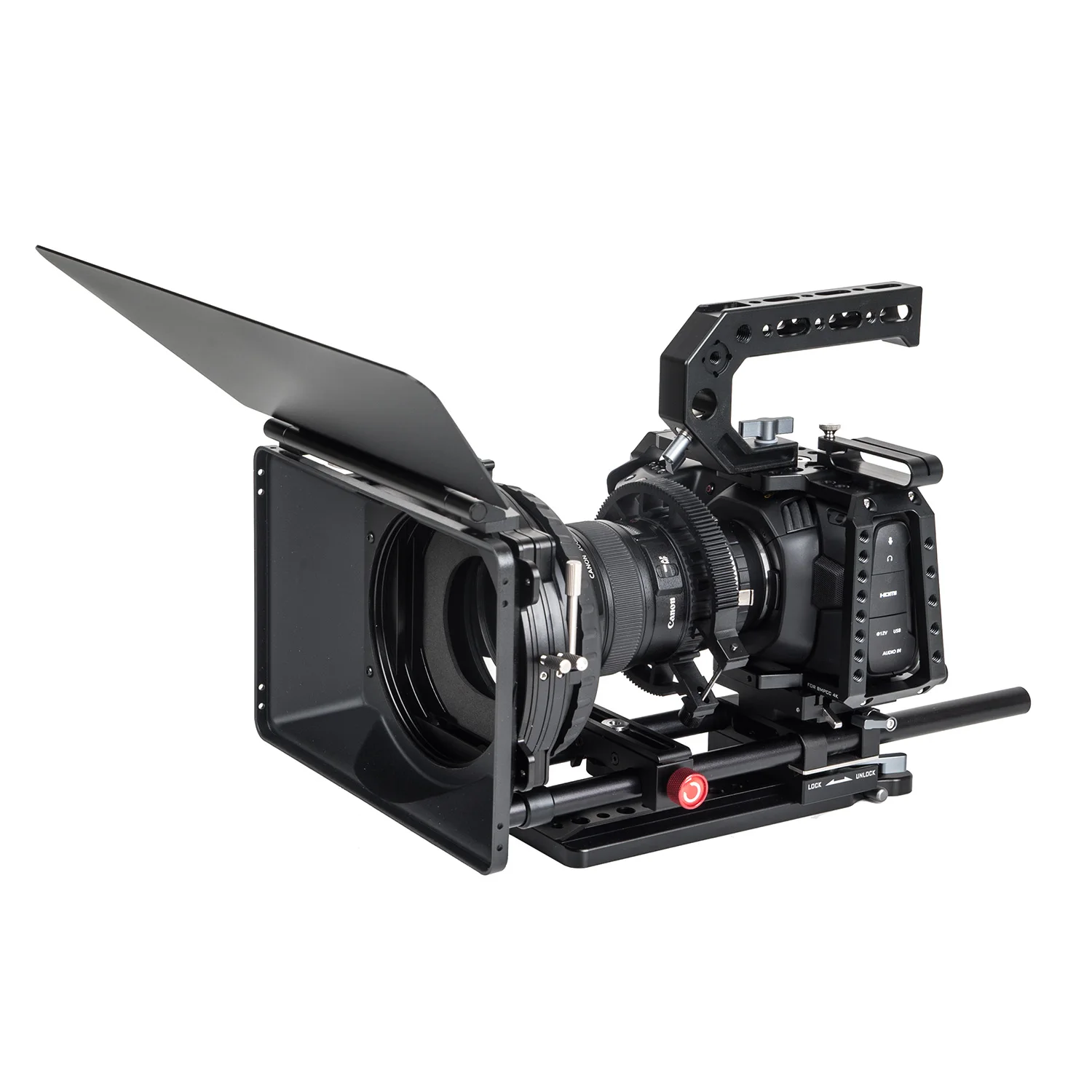 Стройте свой собственный комплект клетки подходящий для камер BMPCC 4K и