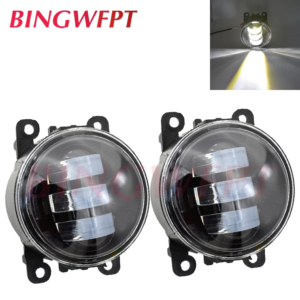 Фото Противотуманные фары 2 шт./пара LED для Ford Explorer 2011-2014 для Ford Ranger 2012-2015 для Ford Mustang 3.7L V6 5.0L V8 2011-2013 №5