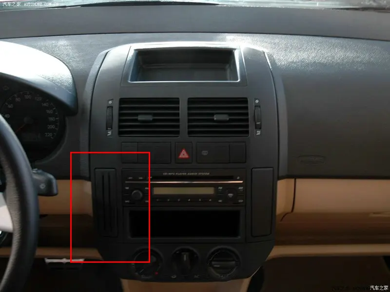 Применить к 2002-2010 POLO центральный слот для карты управления держатель карт |