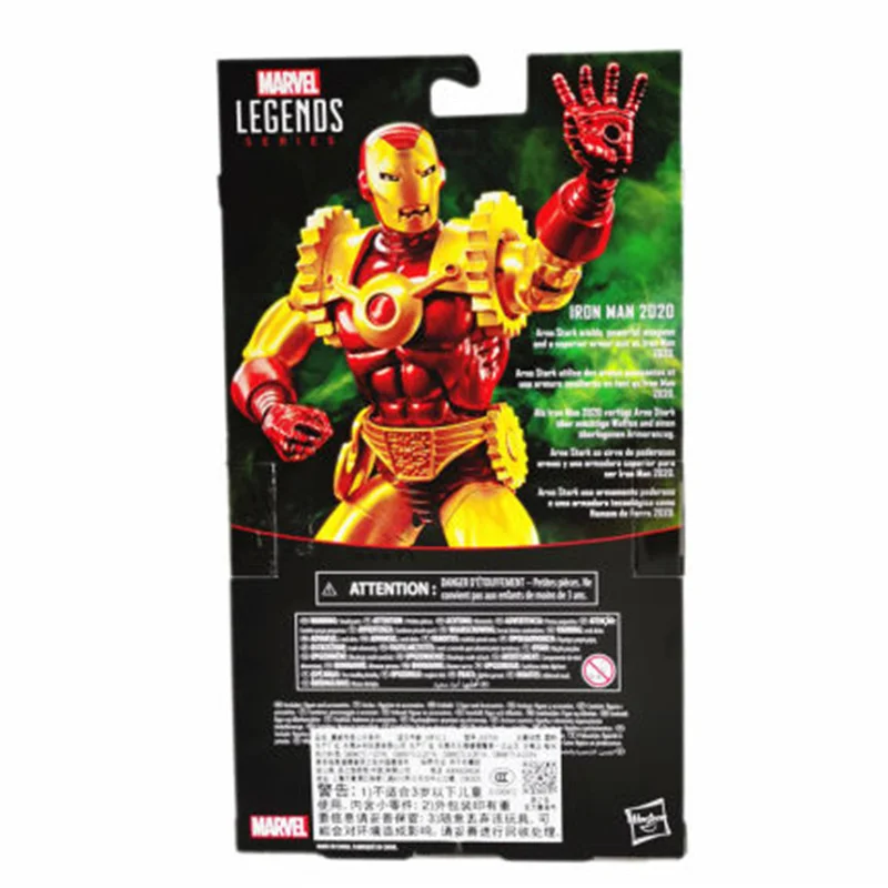 

Hasbro Marvel legendary doll series 6-inch iron man children's collection movable hand model doll