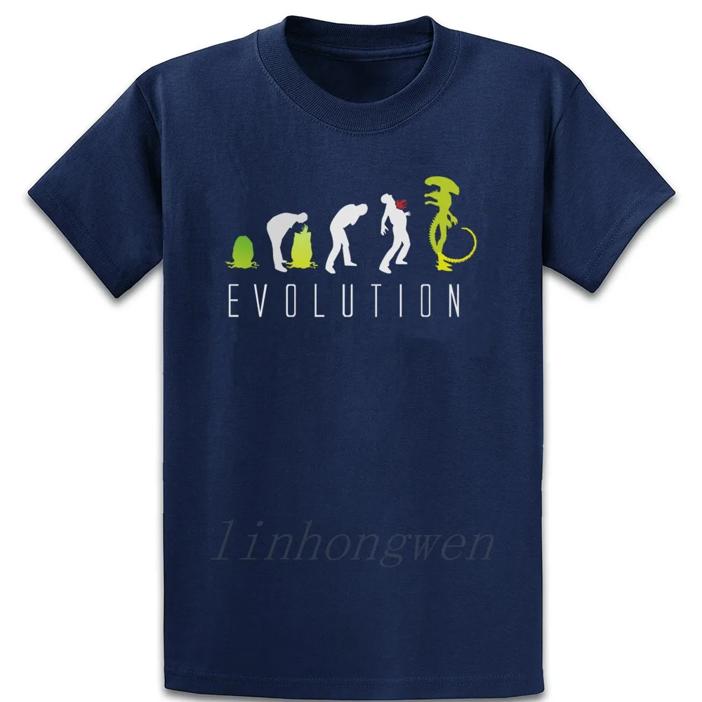 

Evolutions Of Alien T Shirt Spring Natural Over Size S-5XL Vintage Graphic Tee Shirt Basic Character Shirt