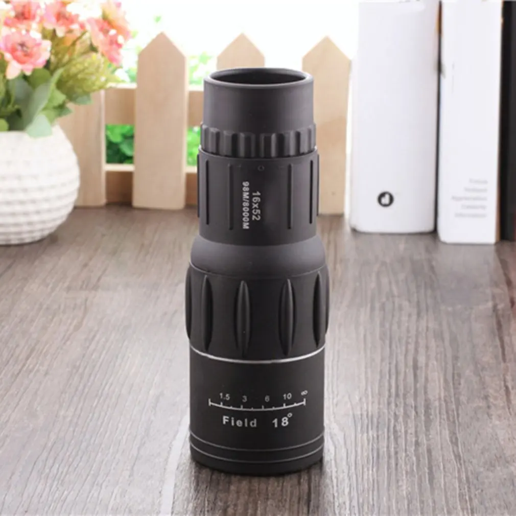 Telescope 16*52 Monoculars Low-Light Visual High-Definition High-Speed Mobile Professional Fashion Portable | Инструменты