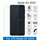 Защитная пленка для ZTE Blade A5 2019, закаленное стекло для ZTE Blade A 5 2019, 5,45 дюйма, 9H, защитный экран для телефона