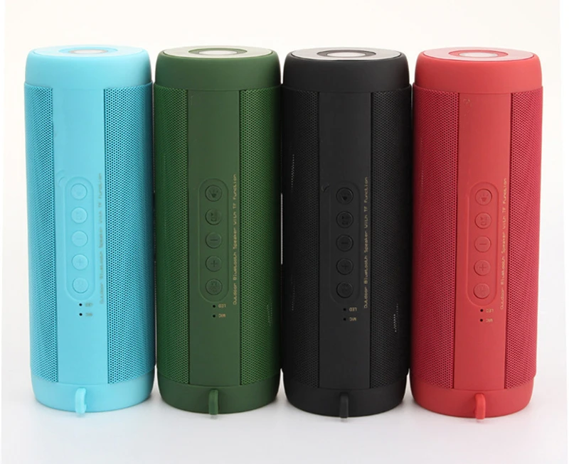 Портативный беспроводной Bluetooth стерео SD карта fm-динамик для смартфонов планшетных ПК# T2