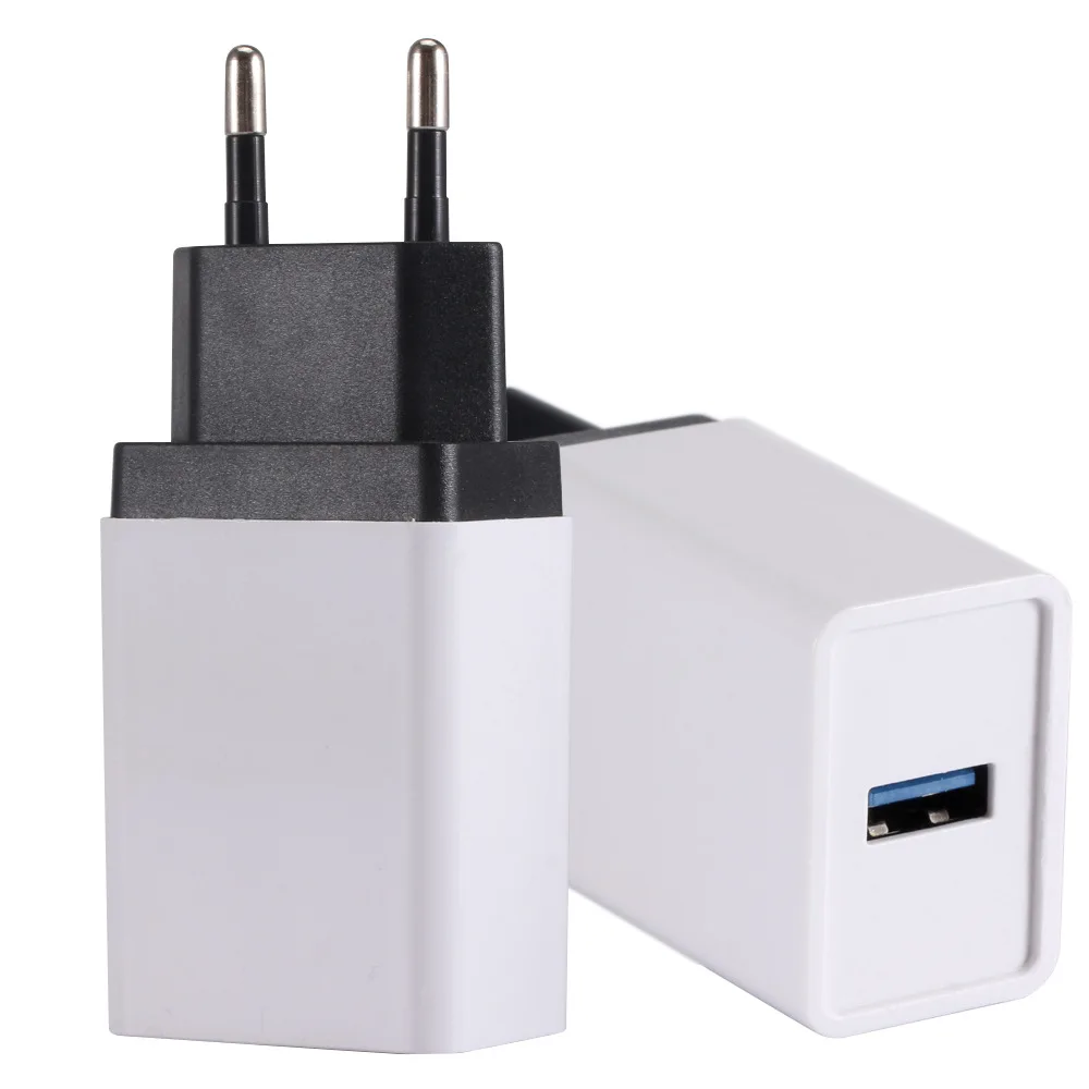 Быстрая зарядка QC3.0 быстрое зарядное устройство с одним портом USB настенное ЕС