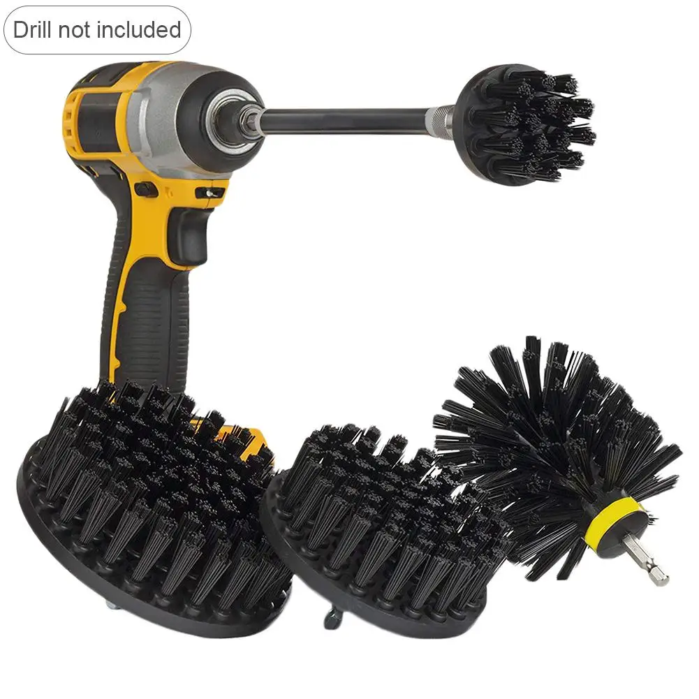 Набор щеток для сверления комплект из 5 предметов с удлинителем мойки автомобиля