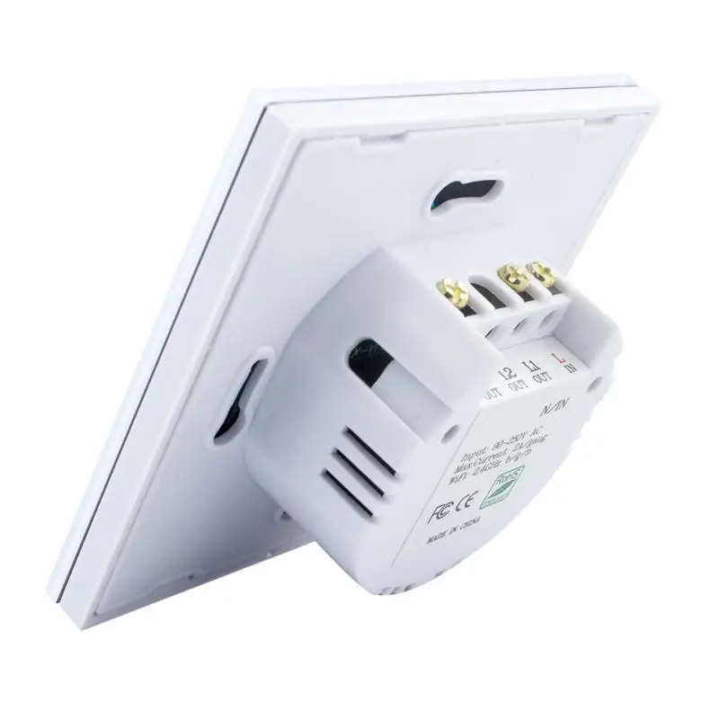 EWeLink WiFi Smart Switch EU/UK 1/2/3 банды одиночный пожарный провод умный сенсорный