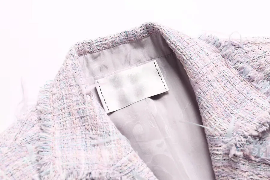 Женское твидовое пальто элегантное размера плюс casaco feminino 5xl 6xl на осень и зиму