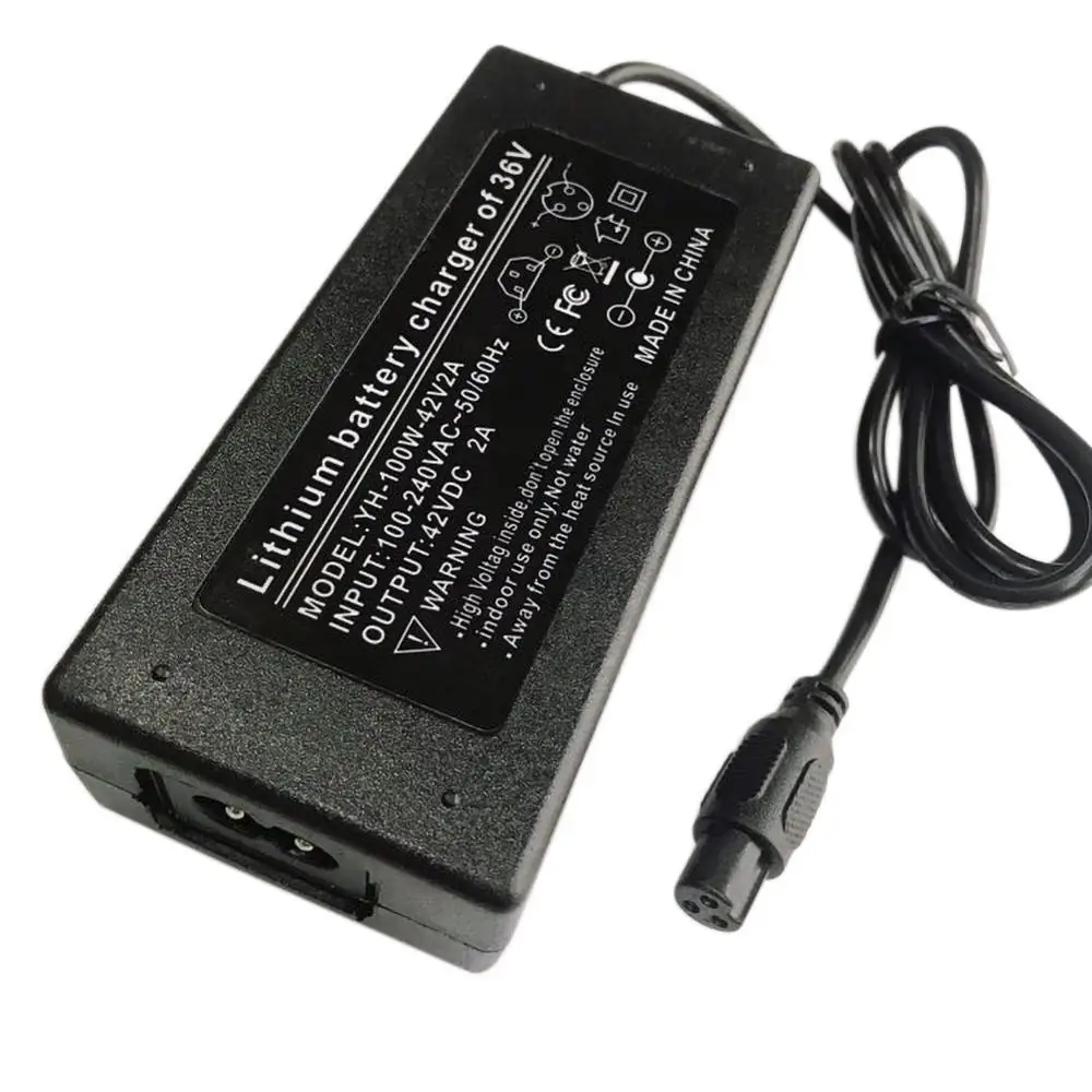 

42V 2A Battery Chargers For Hoverboards Durable Electric Balancing Scooter Charger Power Supply Adapters Skateboard Accessories