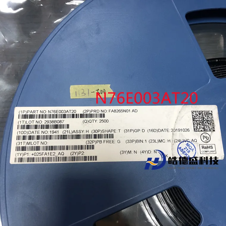 10 шт./лот N76E003AT20 NUVOTON TSSOP20 2021 + новый оригинальный в наличии|Интегральные схемы| |