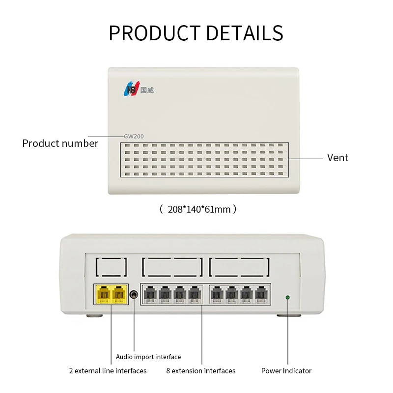 GW беспроводной групповой программно управляемый переключатель телефонный