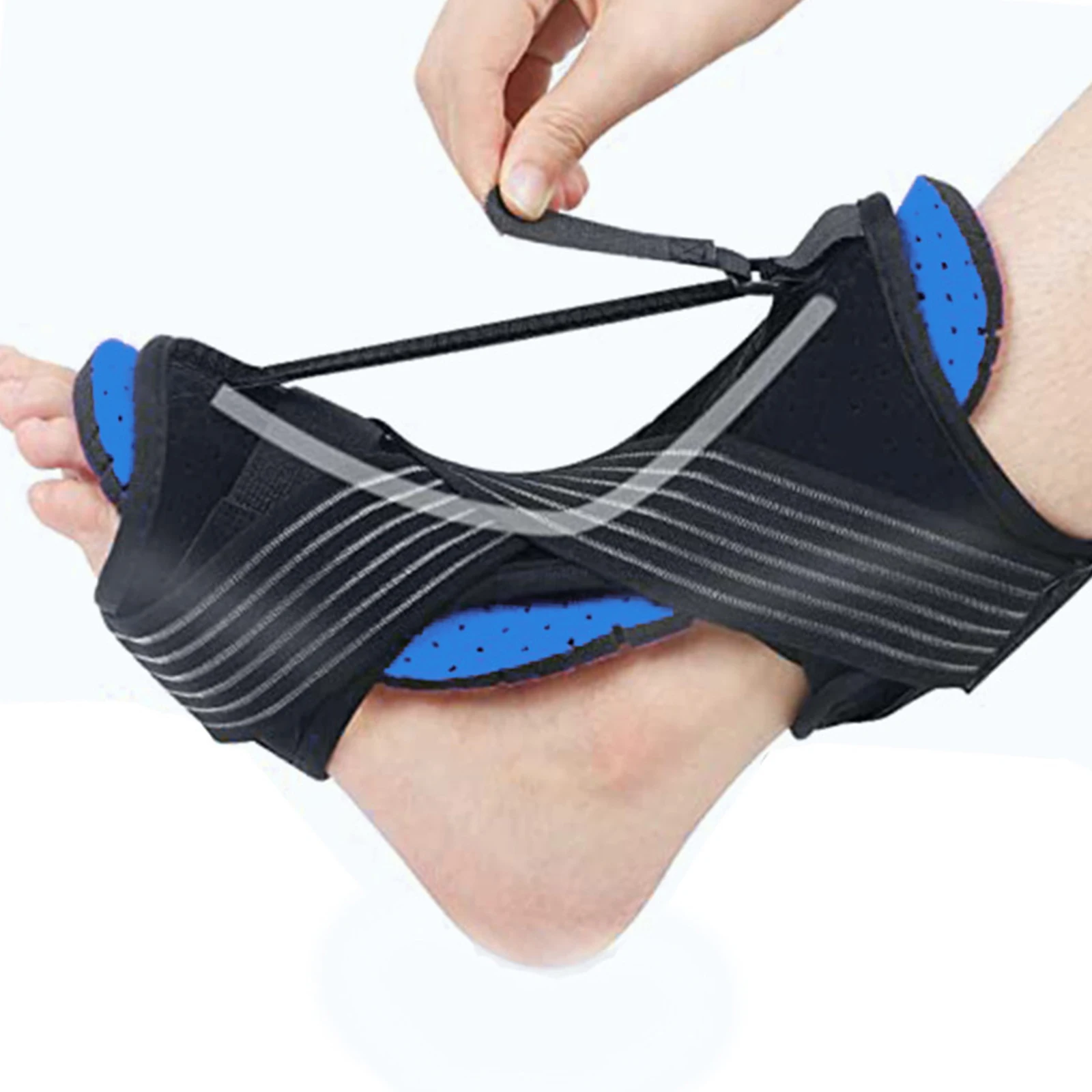 

8pcs Plantar Fasciitis Arch Relieve Night Splint Adjustable Foot Ankle Brace Support For Men Women Orthopedic Splint
