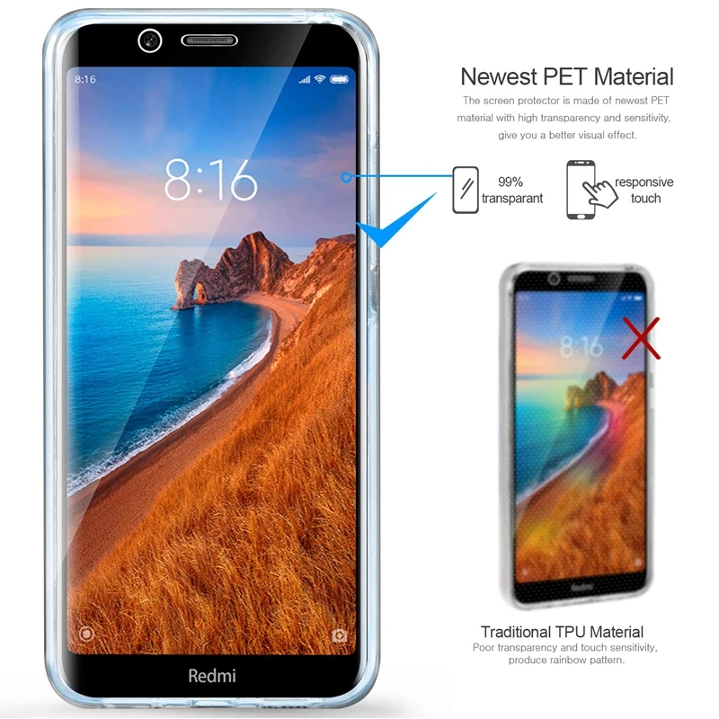 PC + TPU полный корпус прозрачный чехол для Xiaomi Mi CC9 9T A3 Lite REDMI K20 360 градусов