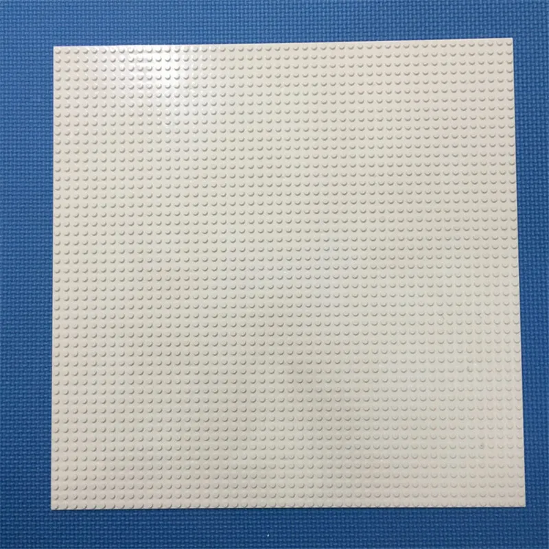 Новейший большой размер 40*40 см DIY опорная плита 50*50 точек маленькие кирпичи