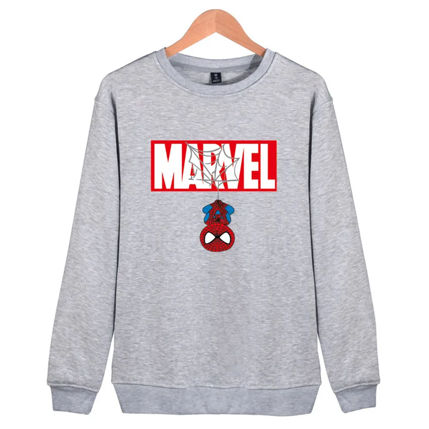 C3 Женские осенние флисовые Marvel Человек-паук пуловер худи с принтом толстые свободные женские толстовки Толстовка женская повседневная одежда - Цвет: C3