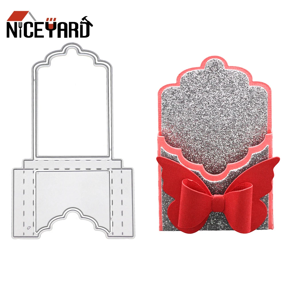 NICEYARDBirthday подарочные Обрезанные трафареты сделай сам для скрапбукинга тиснение
