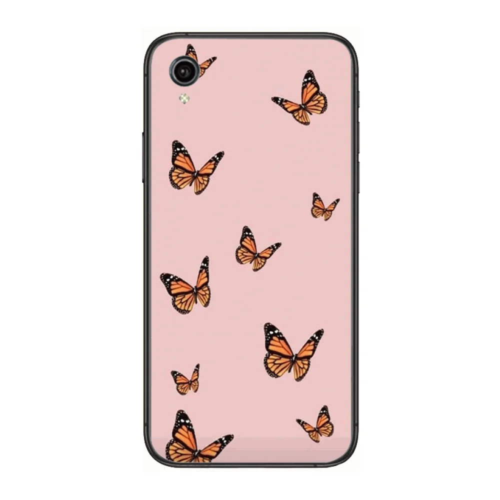 

Butterfly Beautiful Style Phone Cases cover For VIVO X50 30 Y97 91 93 85 83 81 79 73 V 17 15 9 S7 U3X black Covers