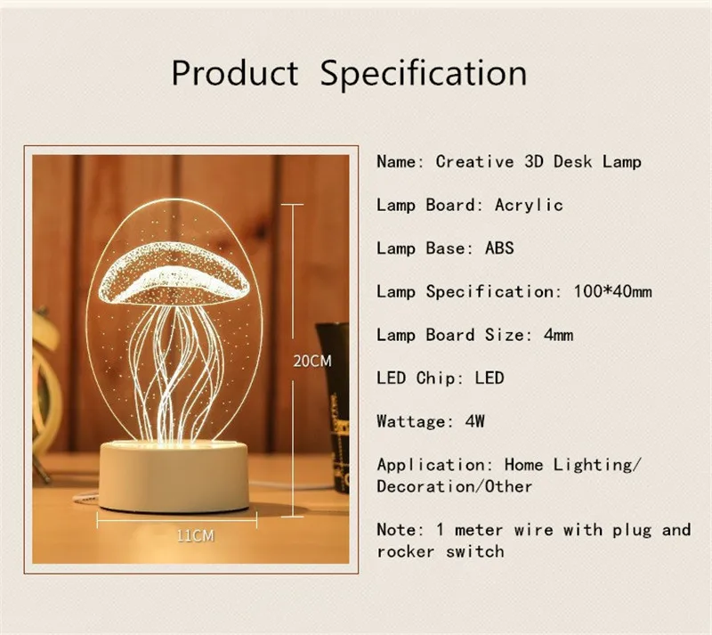 ARILUX 3D пластина креативная Светодиодная лампа 3D светодиодный оригинальная Ночная подсветка Иллюзия Ночная лампа 3D иллюзия Настольная лампа для дома декоративная