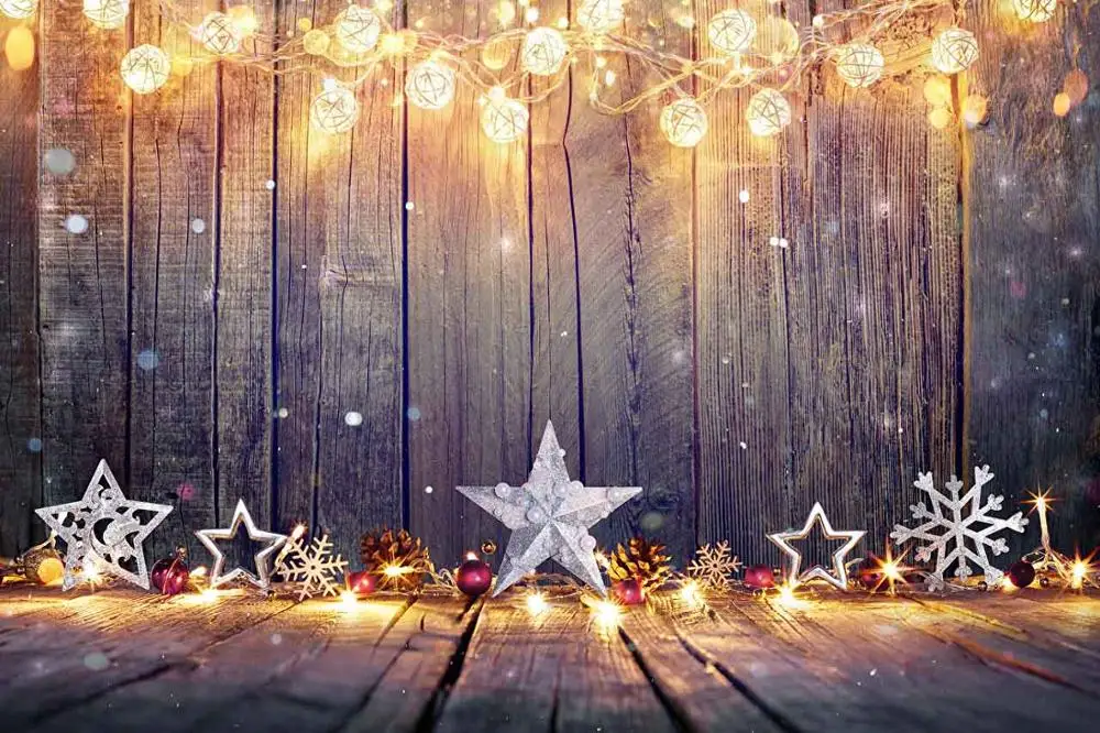 

SHENGYONGBAO Vinyl Custom Photography Backdrops Prop Christmas ball Christ day Photo Studio Background S19714-22