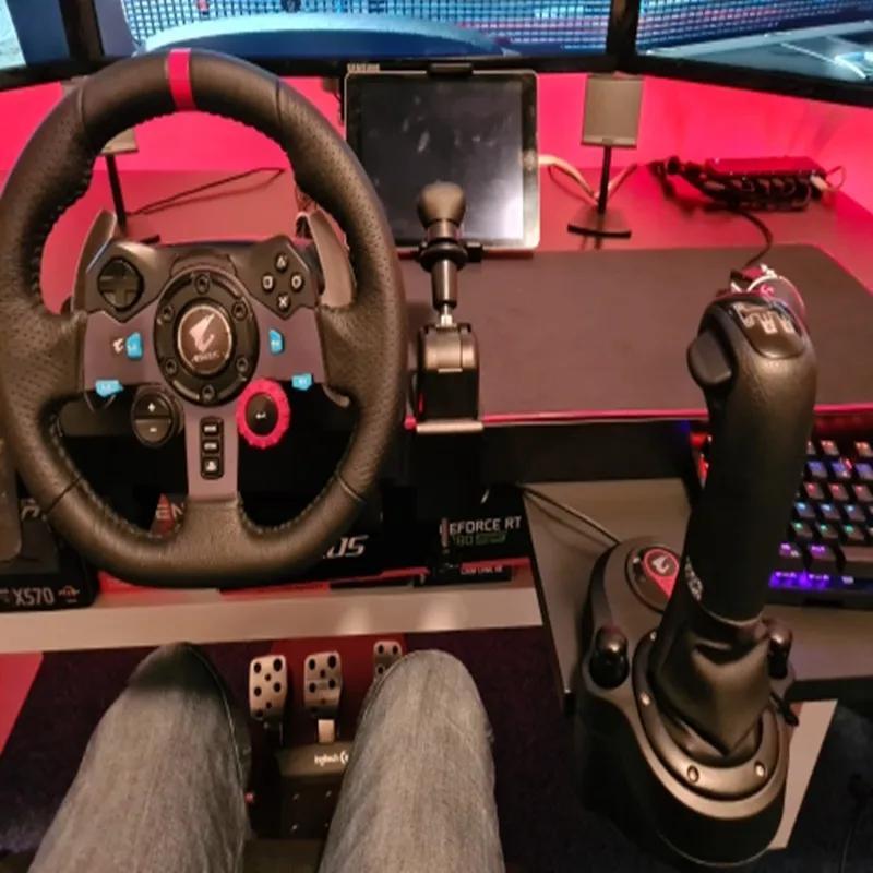 

PC SIM USB Hand Brake Clamp For ETS2 European / American Truck Racing Games Part Simulate Handbrake Clamp Removable Clip