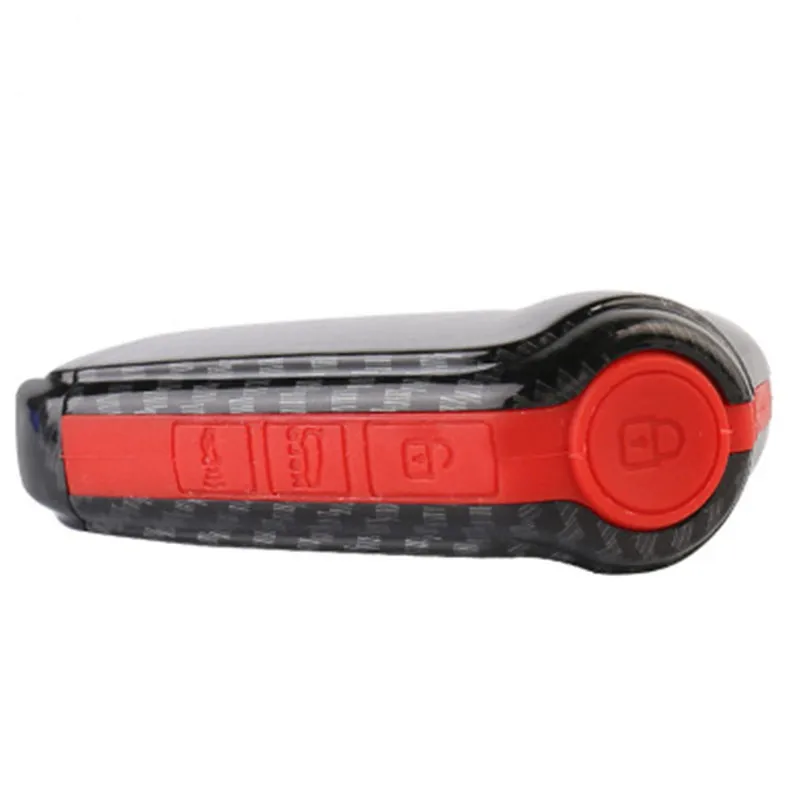 Чехол для смарт ключей из углеродного волокна ABS чехол брелок Kia Stinger|Футляр