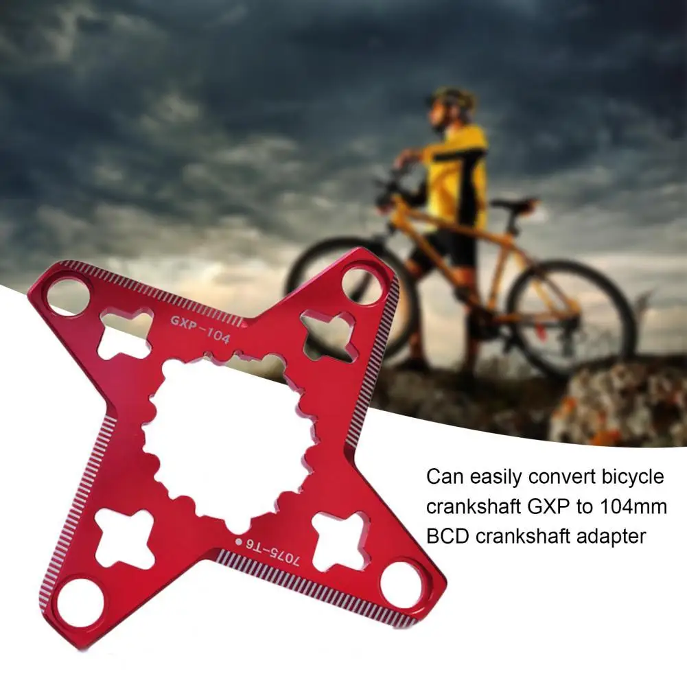 

Crankset Adapter Easy Install GXP to 104mm BCD Useful Great Durability Bike Crank Adapter for SRAM