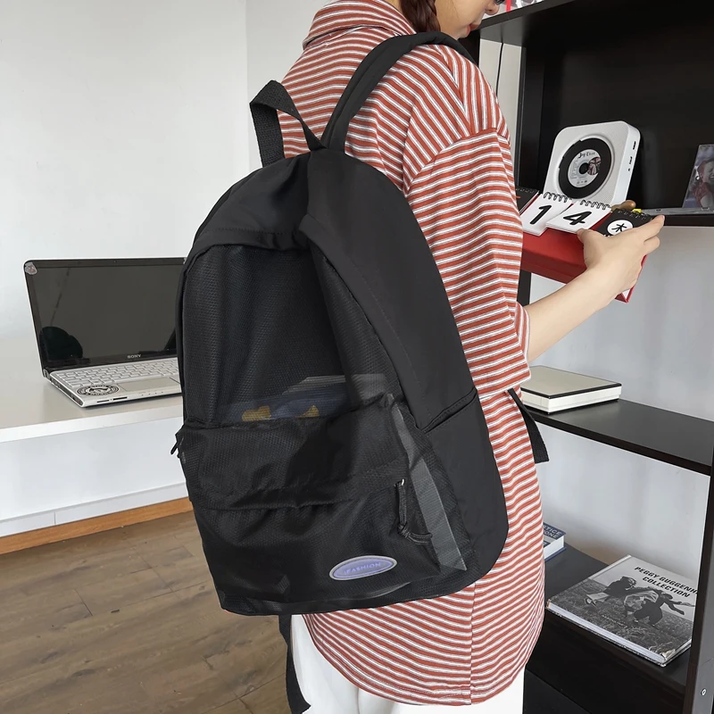 

Women's Fashion Backpack Student Schoolbag Large Capacity Outdoor Travel Backpack High Quality Ladies Luxury Bag 2021 New Bag