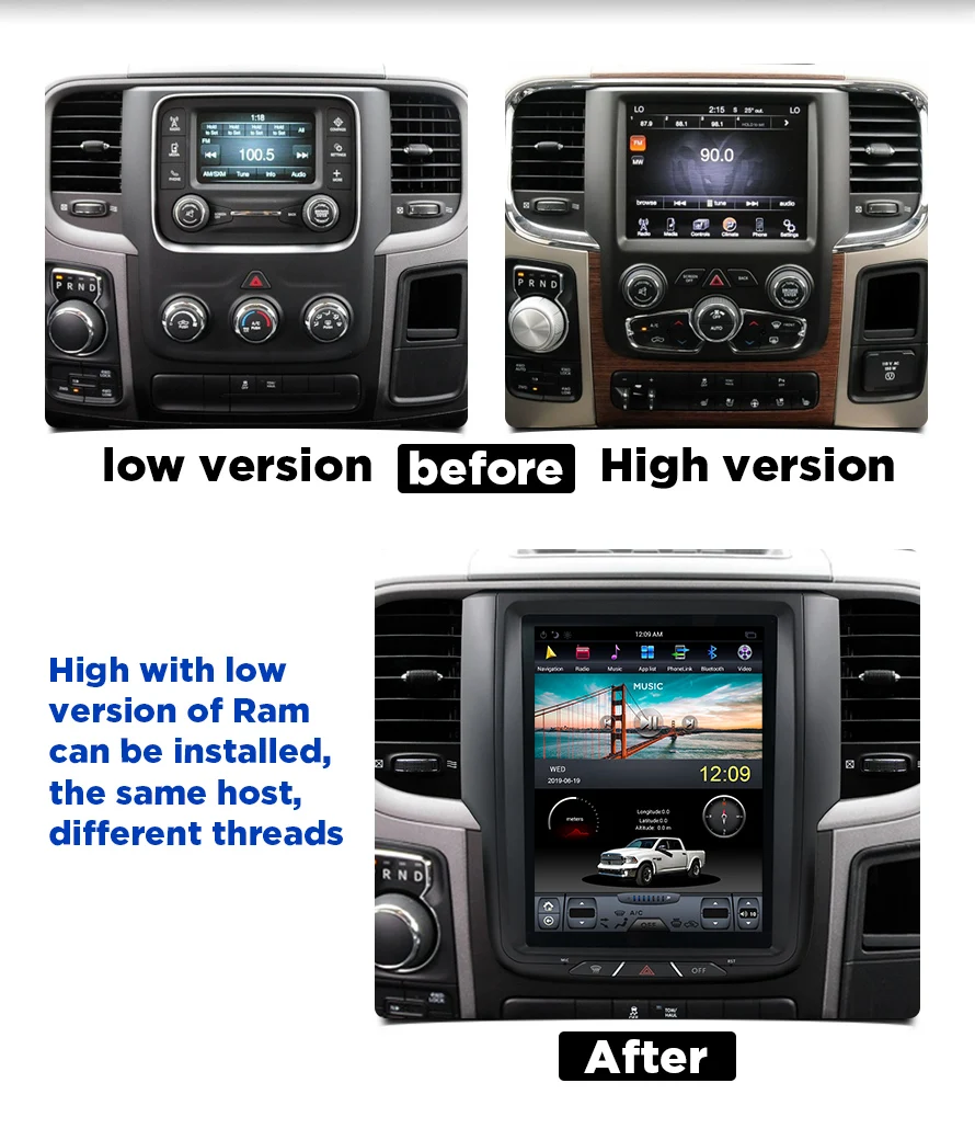 Asvegen 10," вертикальный экран Android 7,1 Автомагнитола для Dodge Ram gps авто стерео Мультимедиа Плеер головное устройство