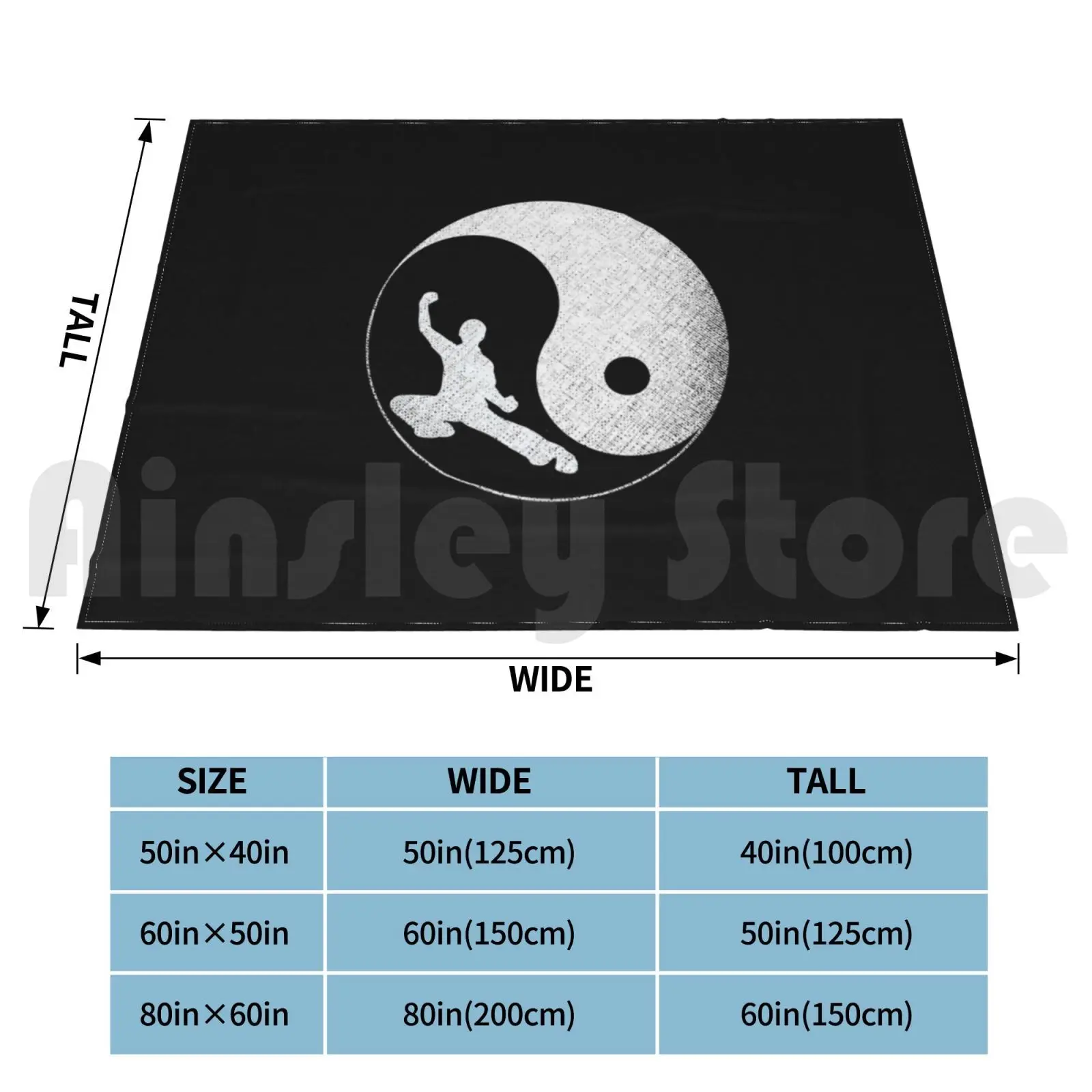 Одеяло Tai Chi баланс шляпа Yin Yang Chuan символ Инь и Янь Taijiquan Taoism