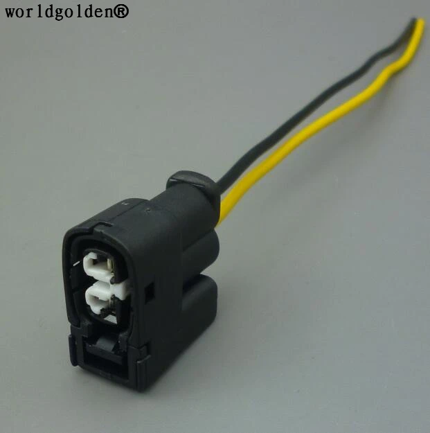 

Worldgolden 2 Pin/способ катушка зажигания разъем Гнездовой разъем впрыска 1JZ 2JZ 1UZ 4AG 3SG RX7 Connecteur бобины d'alluma