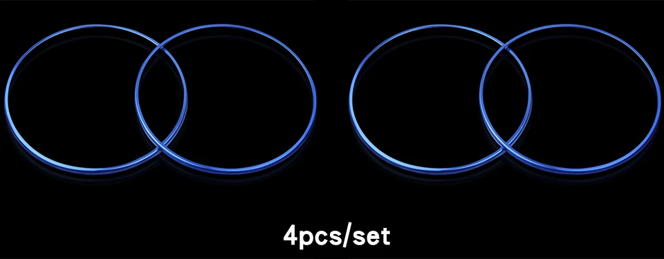 Blue 4pcs Рамка ступицы для Mercedes w213 amg Mercedes w205 amg/glc x253 coupe amg mercedes c class аксессуары w205 внутренняя отделка - Название цвета: Blue 4pcs