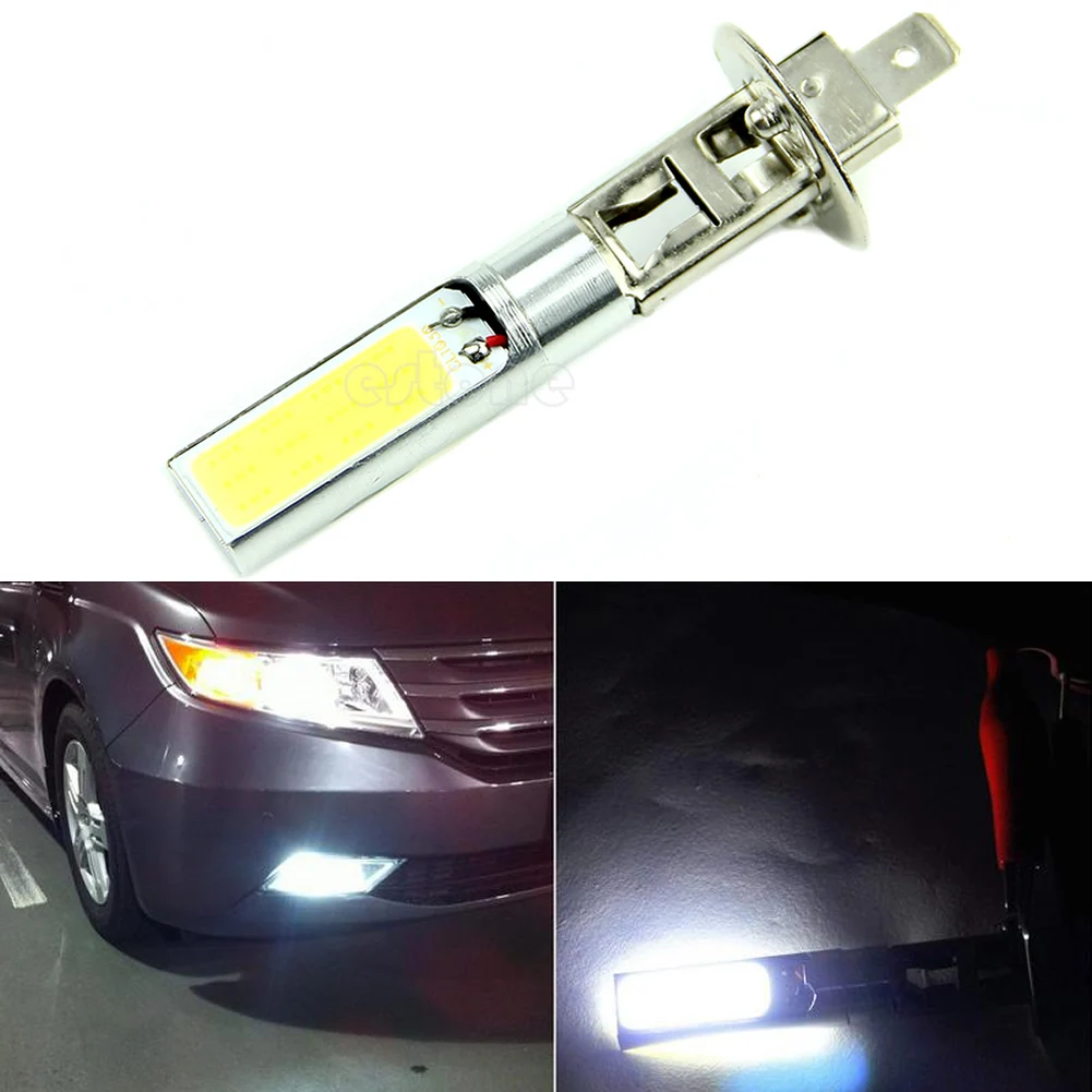 

2021 New HOT! DRL Driving Lamps H1 LED Fog Lights Xenon White 6000K COB LED Bulbs New