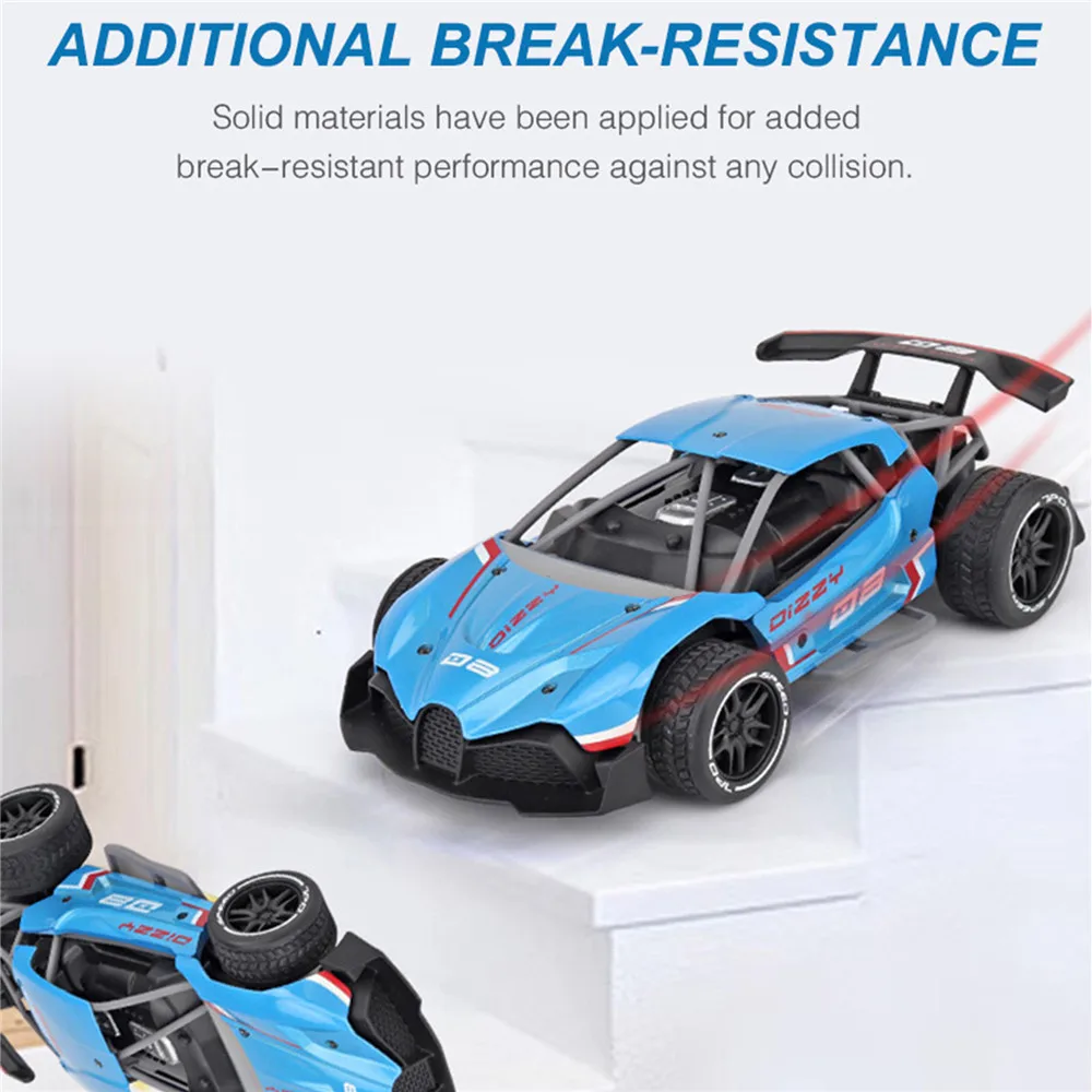 

Mini Car Crawler Model Simulation Toy for Children Fans Gift High Speed RC Drift Racing Car 1/16 2.4G 2WD