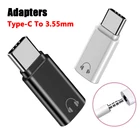 Переходник с Type-C папа на мама 3,5 мм