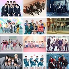 Популярная Корейская музыкальная повязка, южнокорейский мальчик, повязка плакат на стену в современном стиле Bts, кино, ТВ-звезда, милый Декор для комнаты, Холщовый постер