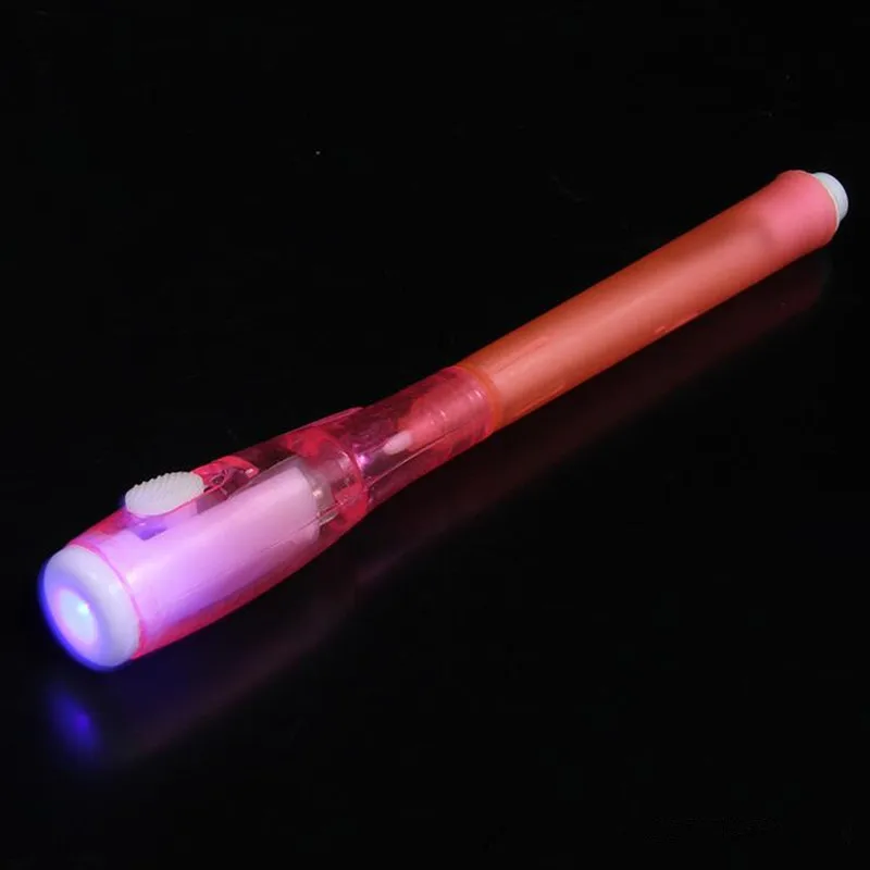 

Creative UV Light Invisible Ink Pen Funny Marker Pen For Kids Students Gift Novelty DIY party supplies for Home School Christmas