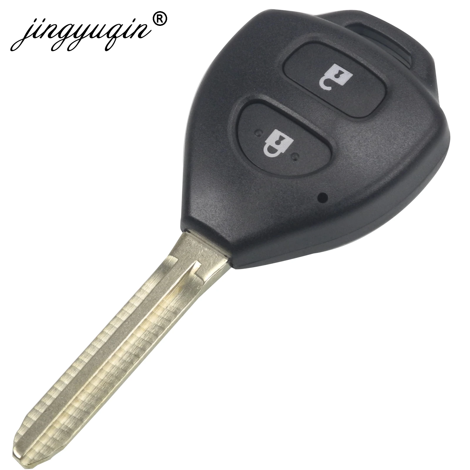 Jingyuqin 2/3/4 кнопки дистанционный ключ оболочка для Toyota Camry Avalon Corolla Matrix RAV4 Venza Yaris