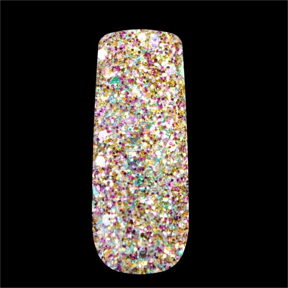 

1 Box Mixed Color Glitter Sequins Dust Manicure Nail Art Powder Decoration W09