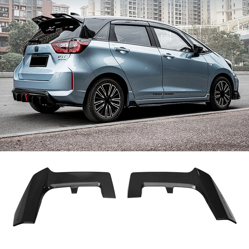 

Car Rear Trunk Roof Spoiler Lip Tail Wing Spoiler Bar Cover Trim for Honda Fit 4Th GR9 2021