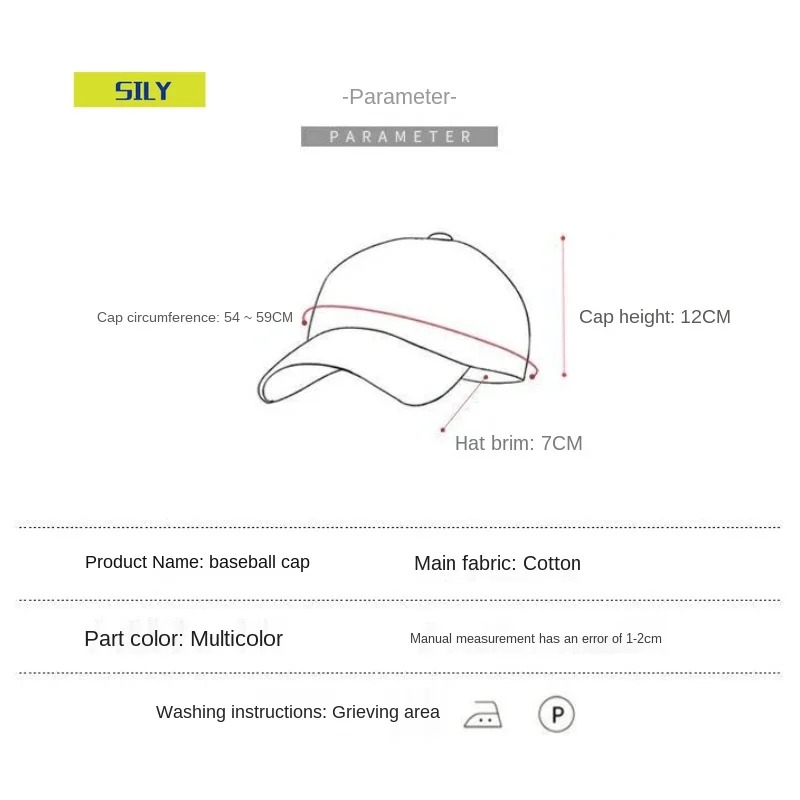 

Soft Top Hat Ins Japanese Style Embroidery Cotton Simple Baseball Cap Men's and Women's Peaked Cap Curved Brim Peaked Cap Tide