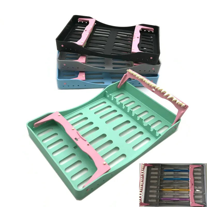 Стоматологическая стерилизационная коробка с 10 держателей советы ручки