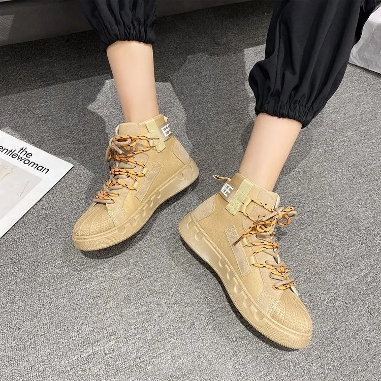 

Women's Sports Shoes Package 2021 Spring and Autumn New Women's Vulcanized Shoes Pu Upper Material Soft, 50% Off The Whole Store