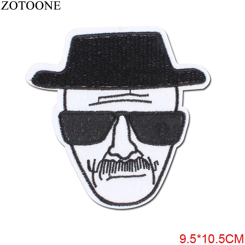 ZOTOONE аниме персонаж нашивки значки Diy наклейки железо на одежду теплопередача
